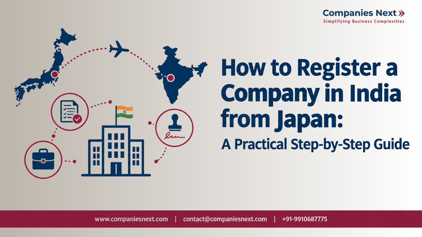 How to Register a Company in India from Japan: A Practical Step-by-Step Guide